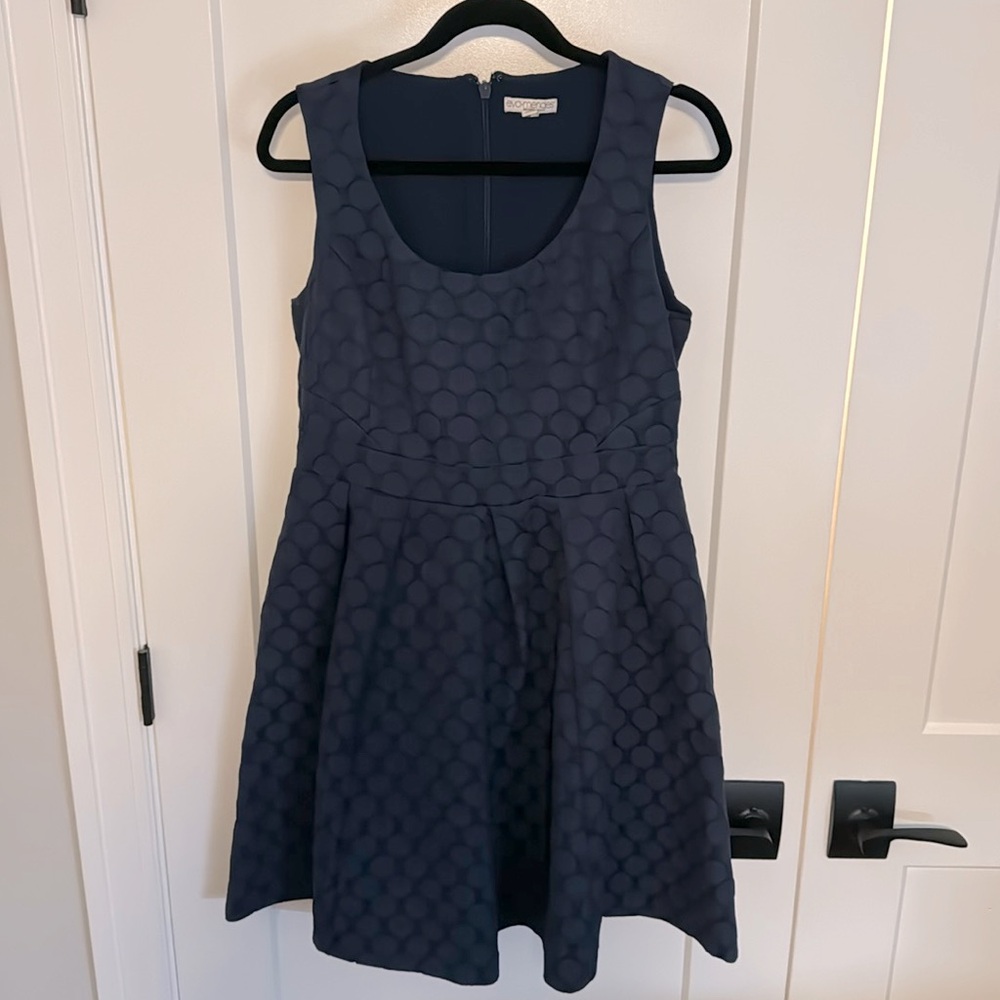 Eva Mendez (New York & Company) Fit & Flare Cocktail Dress